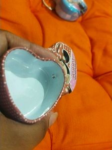 Minnie Mouse Heart Trinket Box