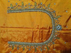 ♥️♥️Heavy Design Maggam Work Blouse Pieces