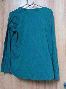 Long Sleeve Ladies Cotton Slub Tee