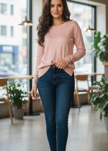 🩷✅ BRAND New Elegant Pink Knit Sweater✅🩷