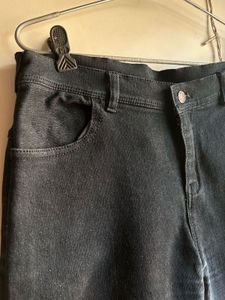 Dark Wash Charcoal Denim Jeans