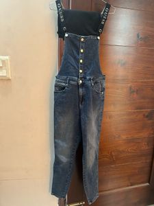 Guess Denim Short Overalls