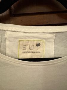 T Shirt With Embroidered Pocket