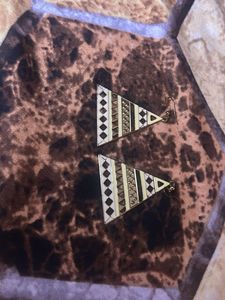 Triangle Geometric Earrings