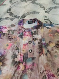 casual floral top