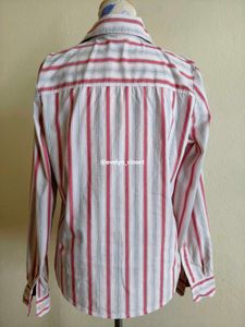 Striped Button-Down Shirt
