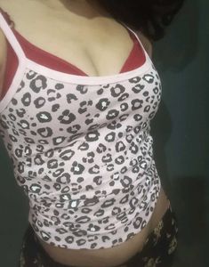 Y2k leopard camisole