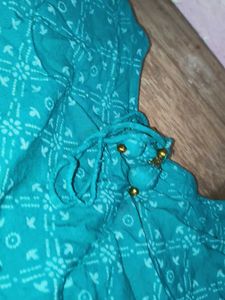 Elegant Teal Kurta Set