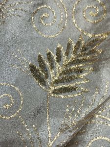 Gray Dupatta Like Dress Material