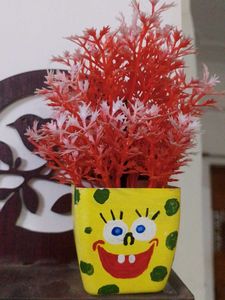Spongebob Plant ☘️ with hand painting 🖌️🎨