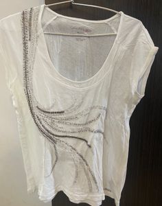 White Calvin Klein Top