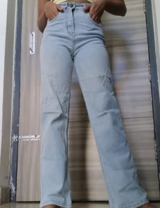 Off Duty Wide Leg Jeans