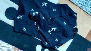 Black Cotton Shirt