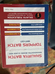 books for mht cet