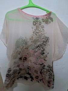 The Kaftan Company Cream Kafta Large UK 16-18