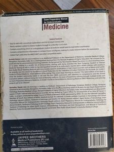 Medicine Exam Preparatory Manual