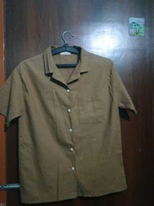 Brown Half Shirt