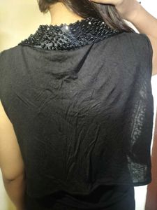 Black Sequined Coat