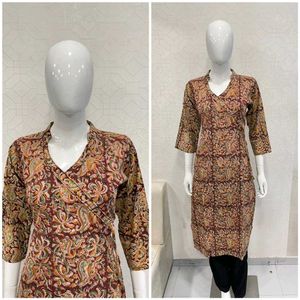 Floral Print Kurti Pair Sizes Available M TO XXL