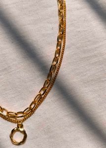 Gold Aesthetic Necklace