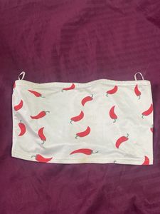 Chili Pepper Tube Top