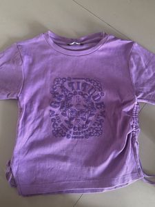Purple Graphic Tee