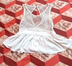 ✨🫧Shell White Bikini cover up🦪🐚