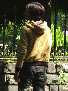 Men's Corduroy Hooded Jacket