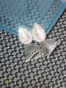 Earrings Jhumkas and Studs