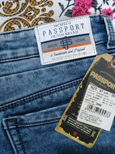 Blue Denim Jeans brand new sealed tag from showrom