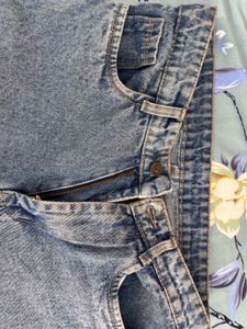 Ripped Wide Leg Jeans