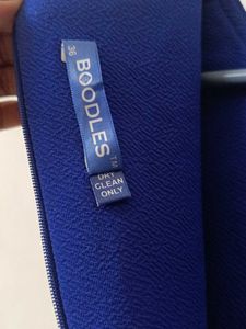 Blue Sequin Party Dress