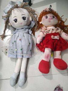 Cute Handmade Rag Dolls before sending I wash it