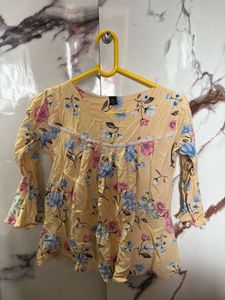 Floral Print Top