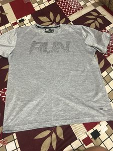 Gray RUN T-Shirt