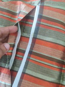 Striped Cushion Covers (Set of 5) In silk