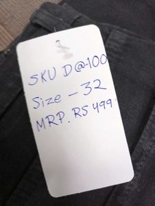D@100 Size-32 (Sale) Latest Ladies high waist Jean