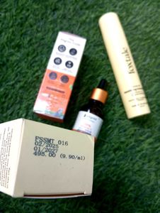 Pilgrim Vitamin C Serum &amp; Foxtale Sunscreen
