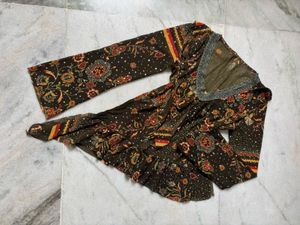 Floral Print Long Sleeve Top