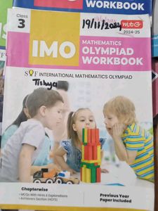 Class 3 CBSE Olympiad Workbook For Year 24-25