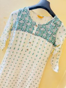 White Kurta New