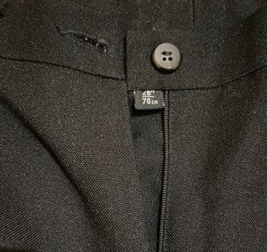 Leg Line black formal pants
