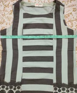 Bombay Paisley Chic Striped Sleeveless Dress