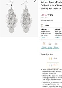 Leaf Bundle Earrings.