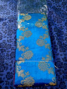 Blue Saree