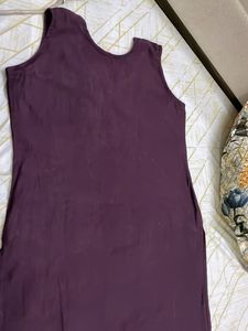 Elegant Purple Kurta