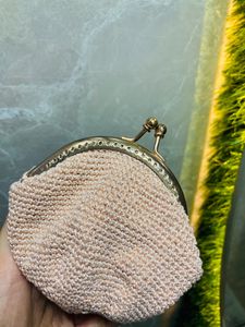 Crochet Clamp Coin Purse