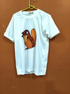 Graphic Print Tee L SIZE