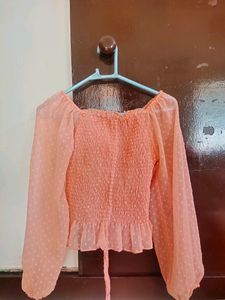 Puffed Sleeves Tops/Tunic