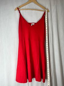 Red Sleeveless Dress H&amp;M